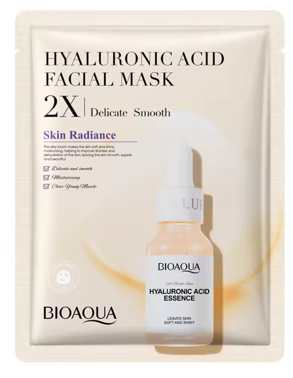 Masques visage Hydratation Intense (20 pièces)